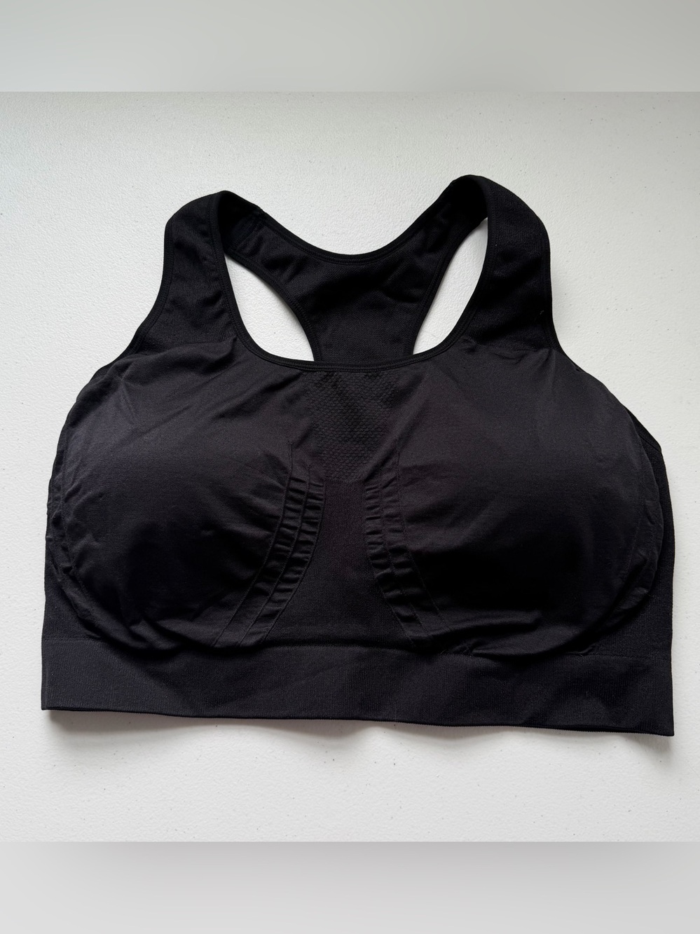 Truekind Seamless Racerback Sports Bra Black 3XL
Wireless Yoga Athletic - Picture 4 of 13
